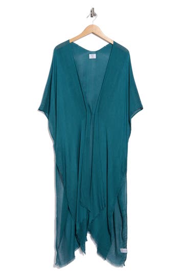 Melrose And Market Transitional Ruana In Blue