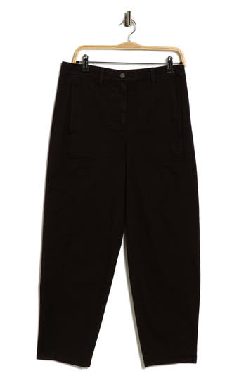 Eileen Fisher Lantern Ankle Jeans In Black