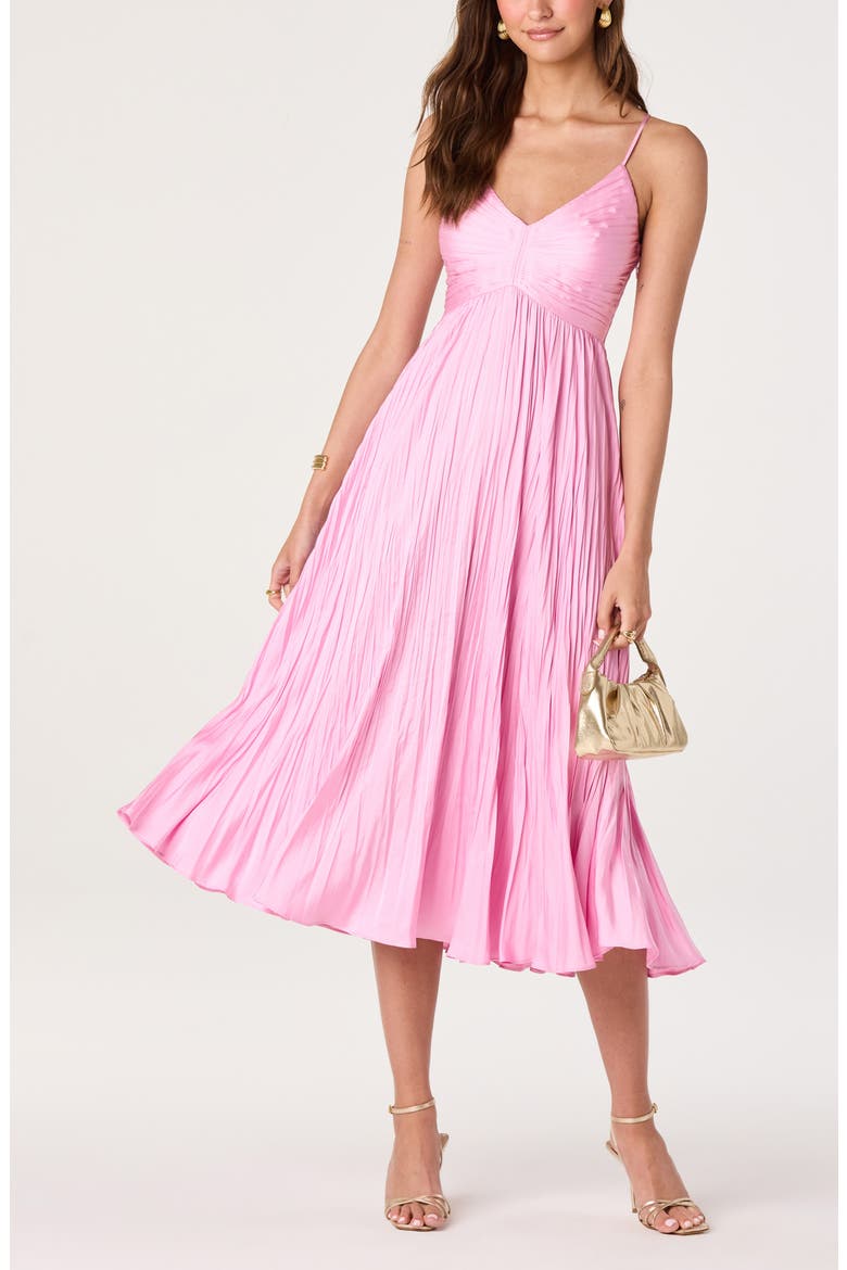 Maeve Midi Dress, Alternate, color, PINK