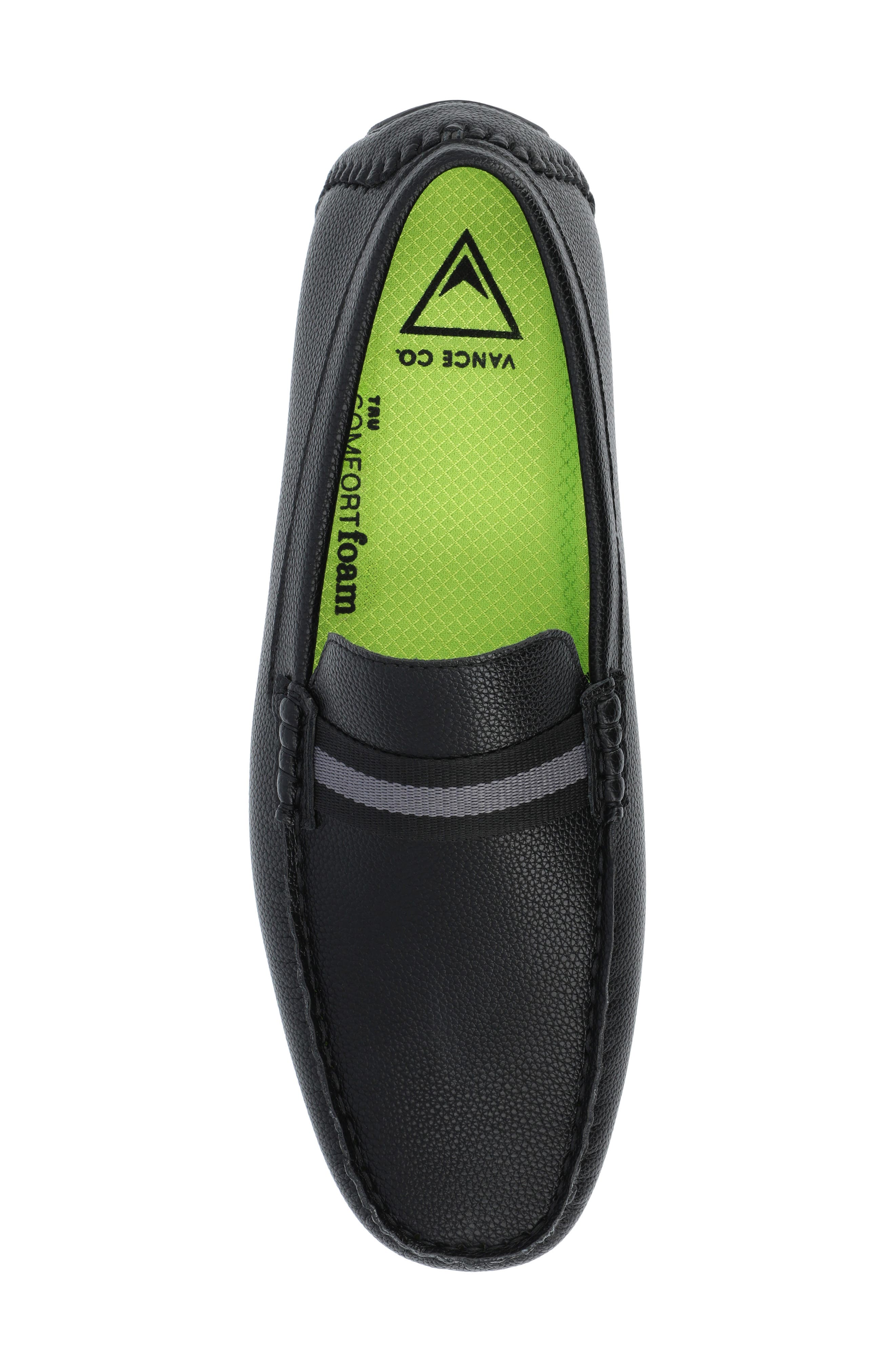 VANCE CO Griffin Tru Comfort Slip-On Driver, Alternate, color, Black