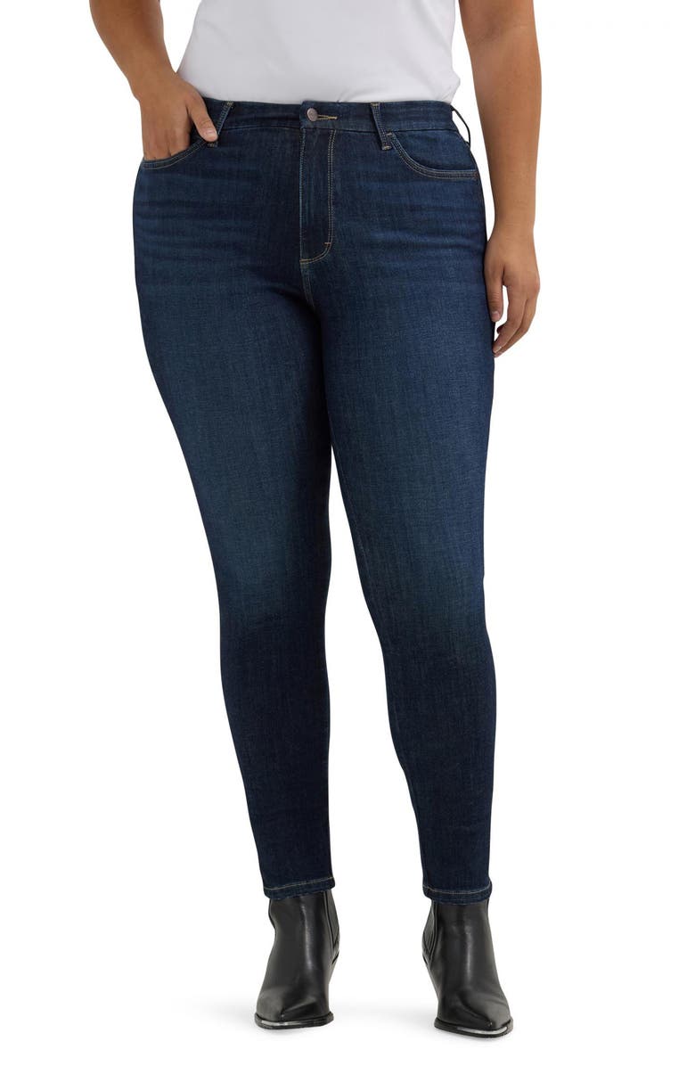 Wrangler Bespoke High Waist Skinny Jeans, Alternate, color, Rae