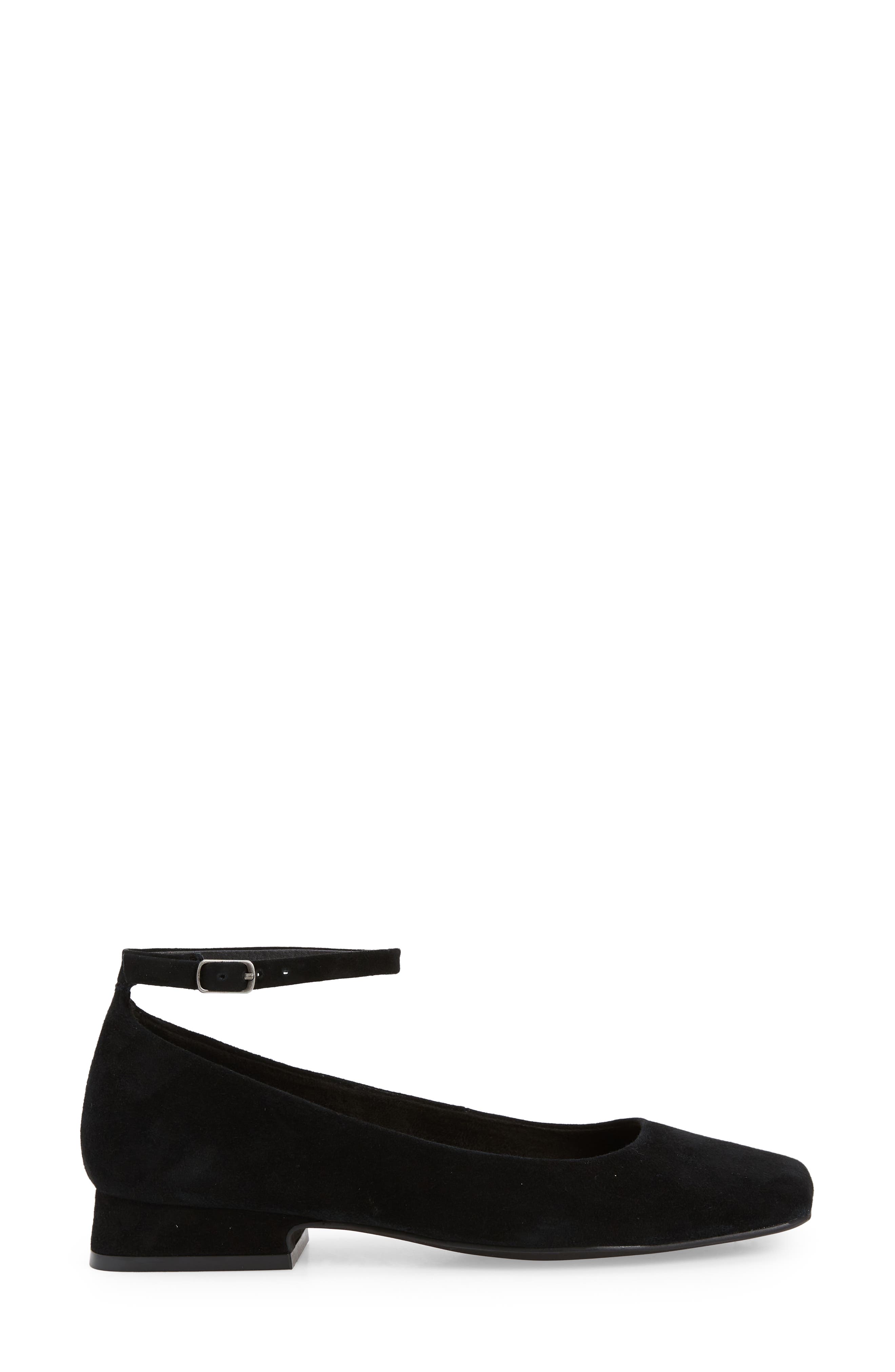 Envious Ankle Strap Pump, Alternate, color, BLACK SUEDE
