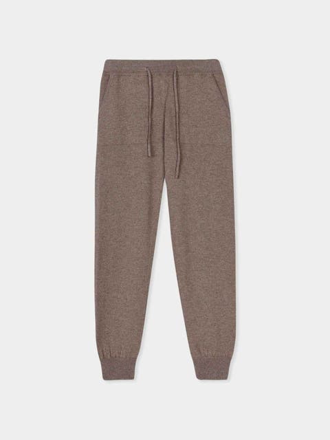 Cuffed Cashmere Jogger