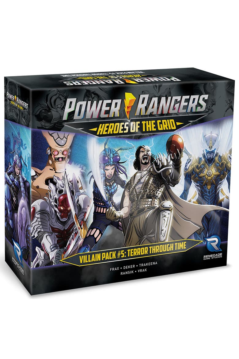 Power Rangers Heroes of The Grid Villain Pack #5, Ages 14+, Main, color, Multicolored