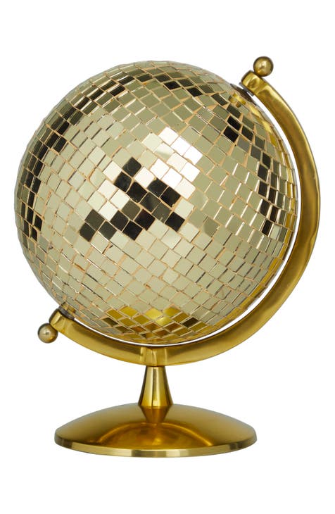 Gold Stainless Steel Globe