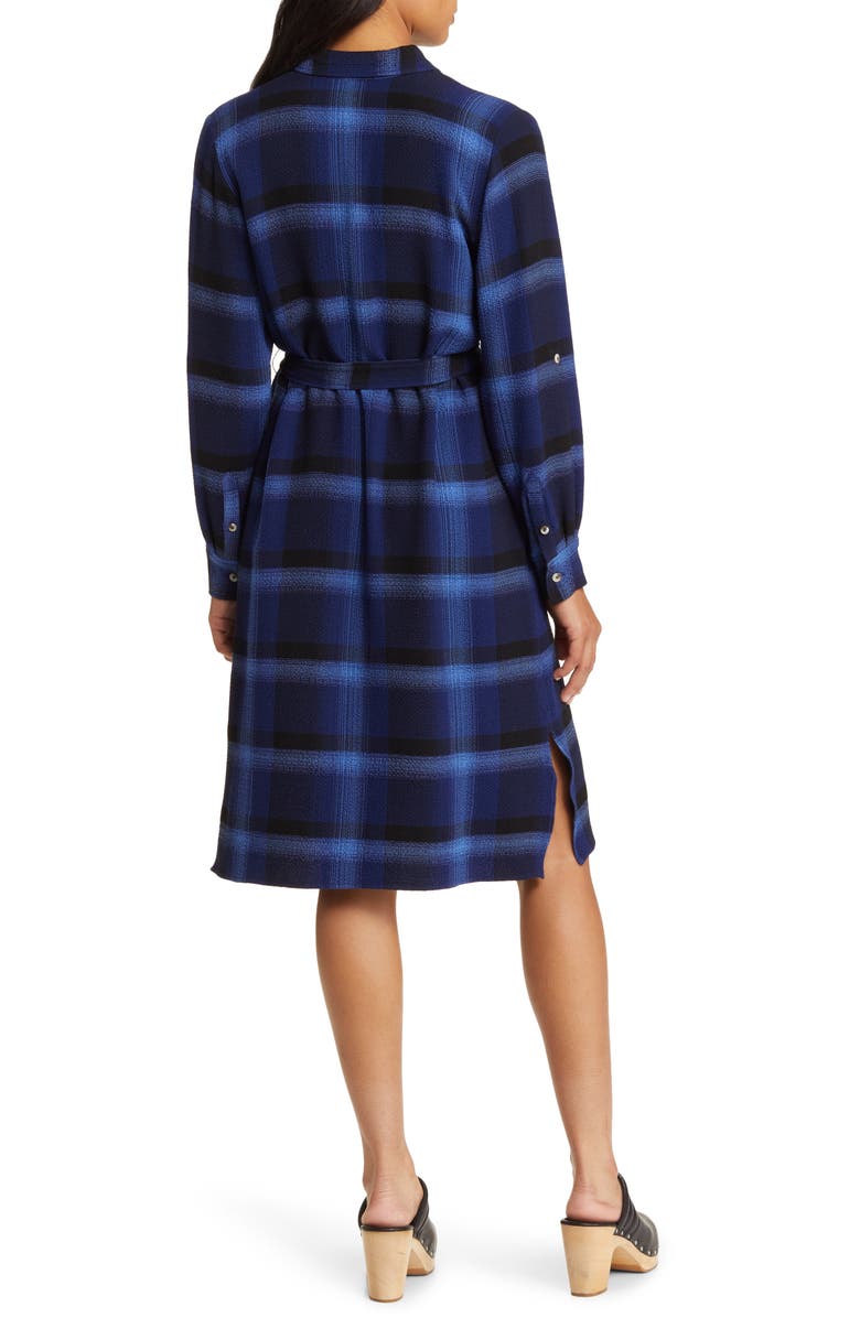 Hatley Gwen Plaid Long Sleeve Shirtdress, Alternate, color, 