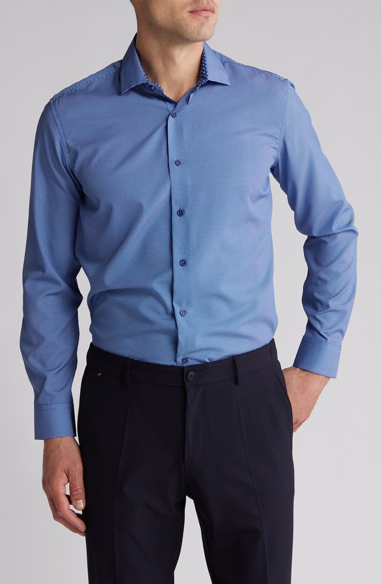 TOM BAINE Long Sleeve Stretch Button-Up Shirt, Main, color,