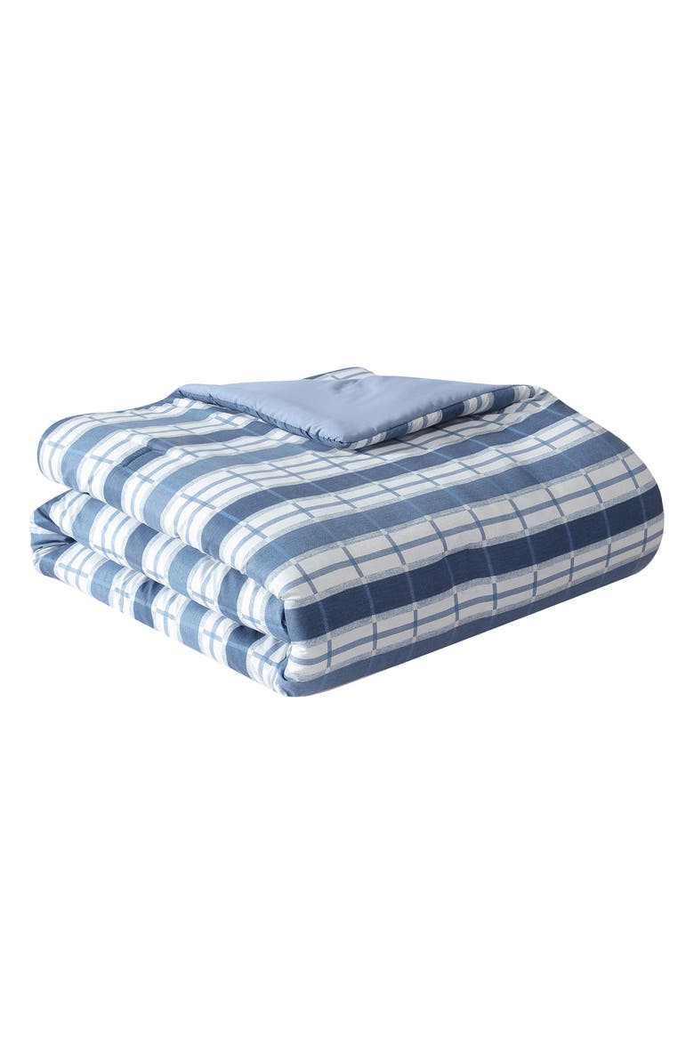 Perry Ellis Caleb 5-Piece Twin/Twin XL Comforter Set, Alternate, color, Blue