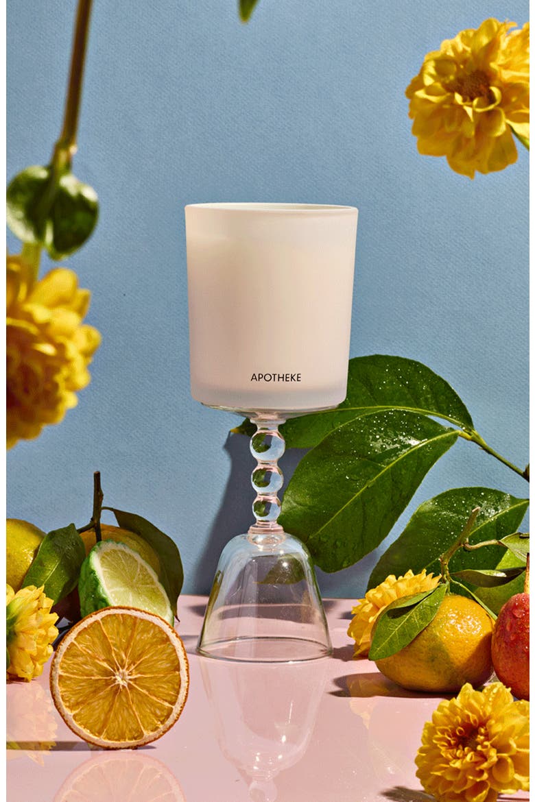 Bergamot Tangerine Classic Scented Candle, Alternate, color, WHITE