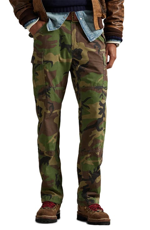 Lightweight Rustic Canvas Cargo Pants