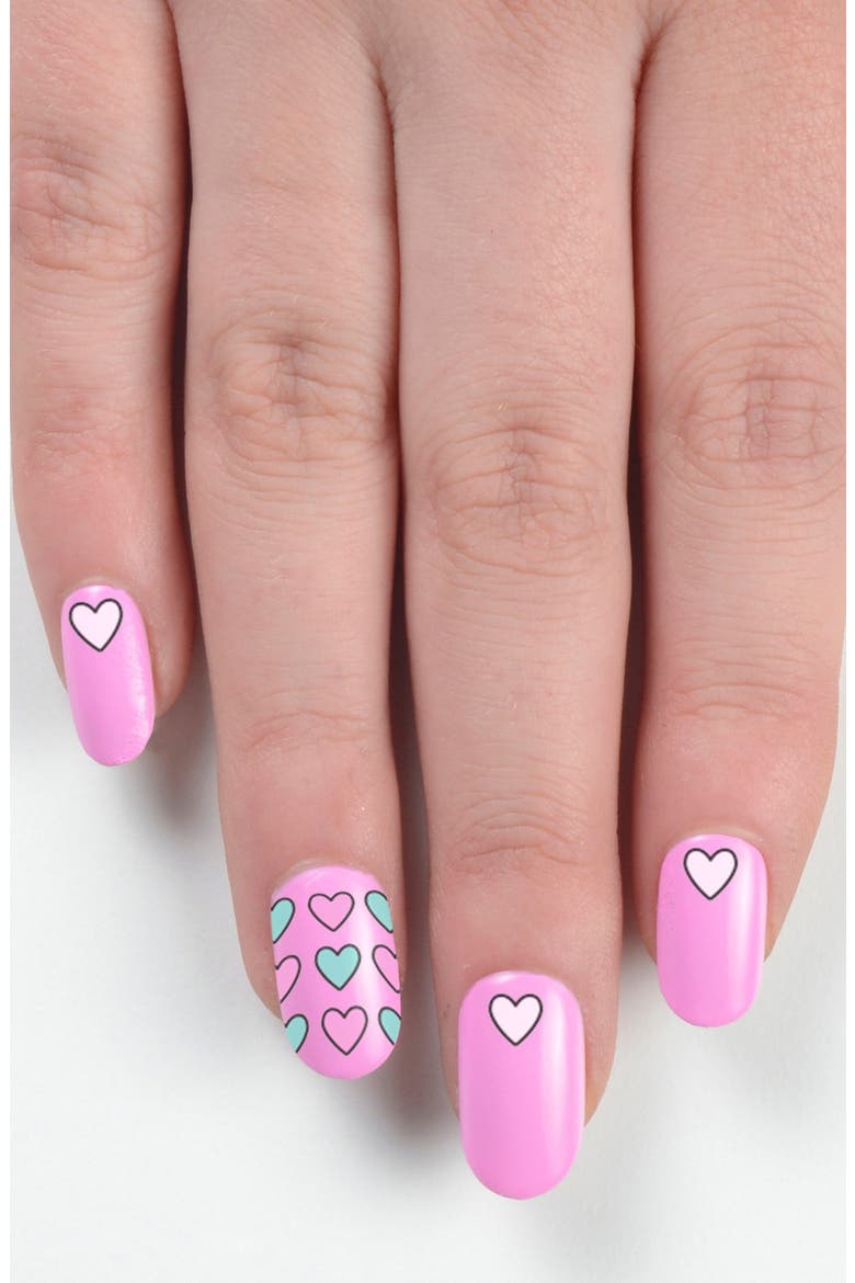 'Hearts' Nail Decals (Nordstrom Exclusive), Alternate, color, NO COLOR