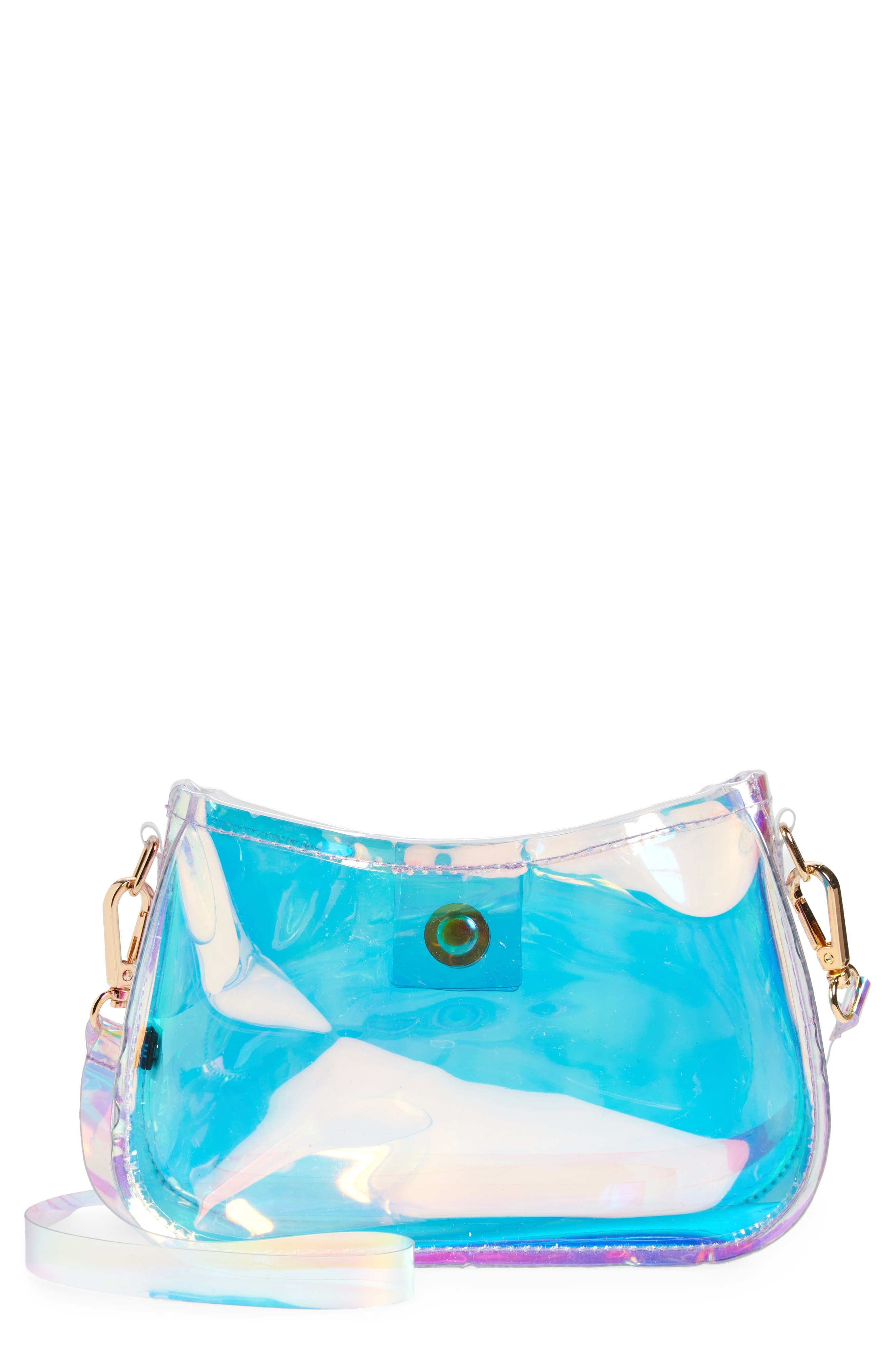 Capelli New York Kids' Iridescent Shoulder Bag, Main, color, 