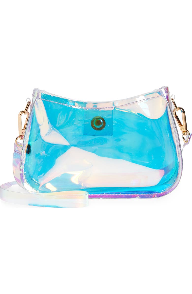 Capelli New York Kids' Iridescent Shoulder Bag, Main, color,
