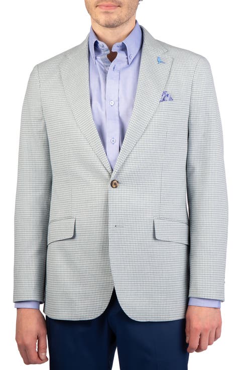 Mini Check Melange Sport Coat