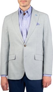 TailorByrd Mini Check Melange Sport Coat