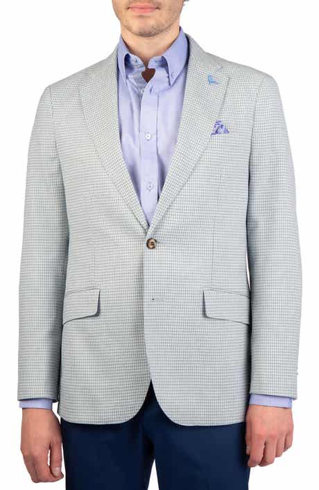 TailorByrd Mini Check Melange Sport Coat