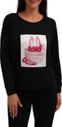CYRUS Paris Shoes Raglan Long Sleeve Graphic T-Shirt
