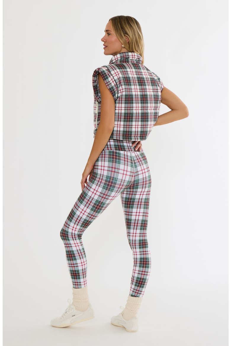 Canyon Puffer Vest, Alternate, color, FROSTED PINE PLAID