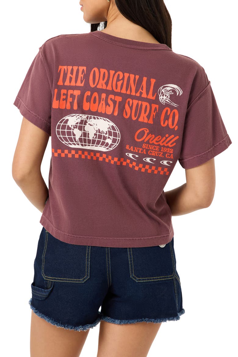 Lefty Boxy Graphic Tee, Alternate, color, FIG