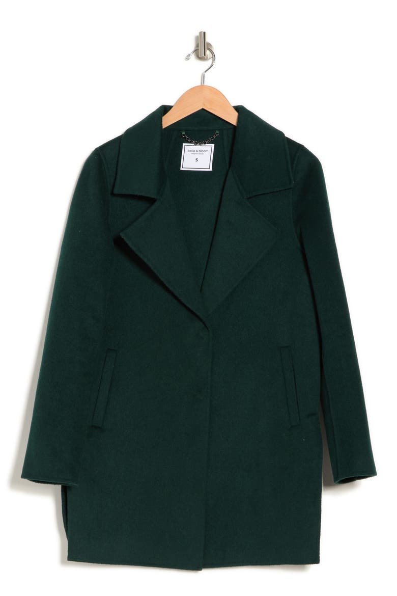 Ex-Boyfriend Wool Blend Oversized Jacket, Alternate, color, DARK GREEN