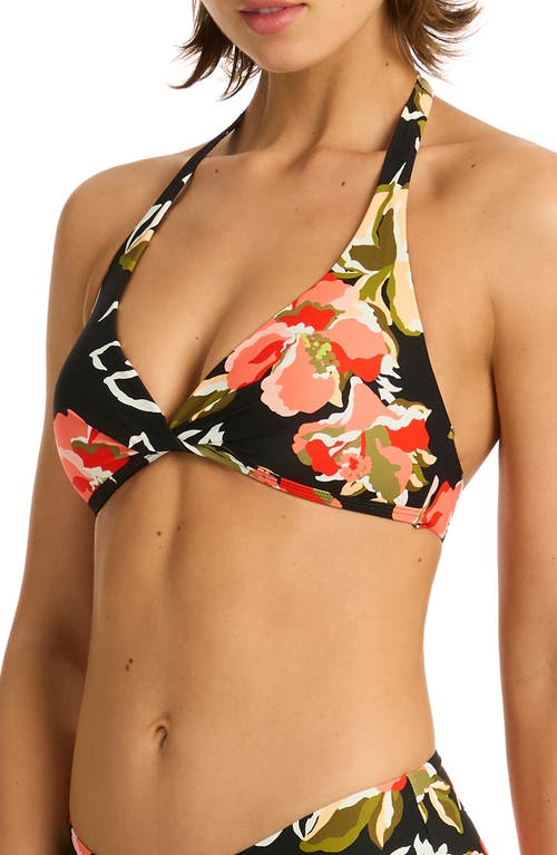 Sea Level Juniper Twist Front Multifit Bikini Top