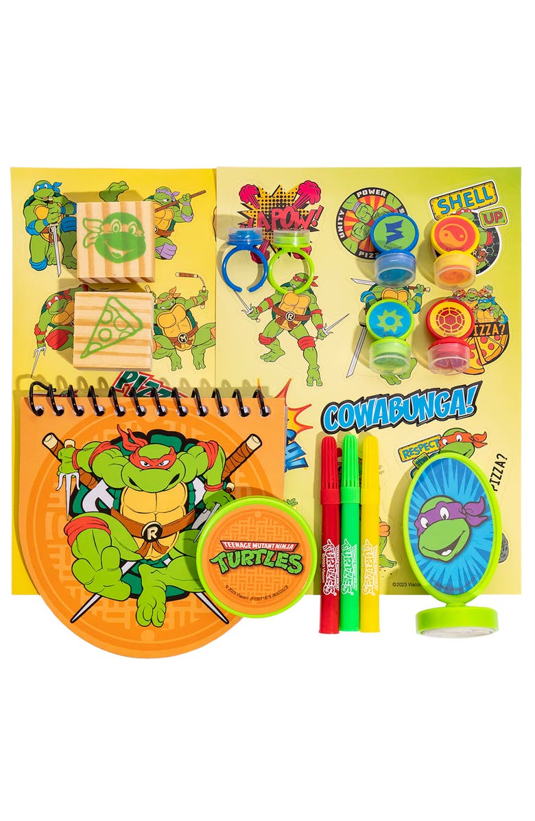 Inkology Stamp 
Doodle, Teenage Mutant Ninja Turtles Craft Set, Kids 5+, Alternate, color, 