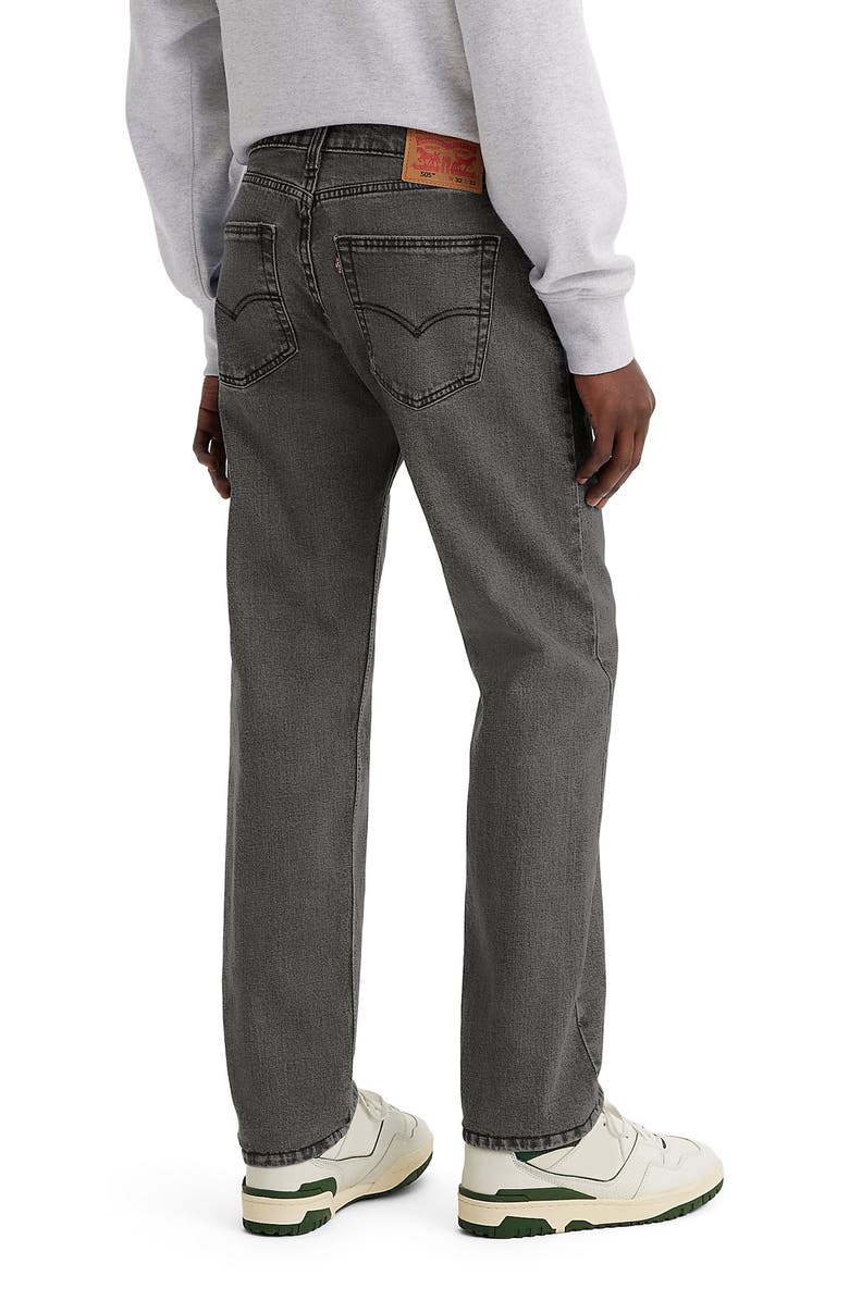 Levi's<sup>®</sup> 505<sup>™</sup> Regular Straight Leg Jeans, Alternate, color, Fly On The Wall