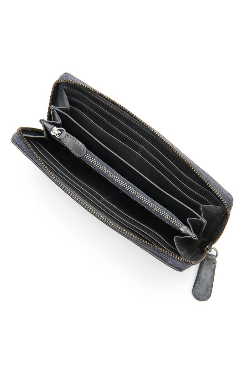 Frye Melissa Leather Wallet, Alternate, color,