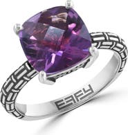EFFY Amethyst Sterling Silver Ring