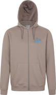 Mountain Warehouse Graphic Textured Full Zip Hoodie
