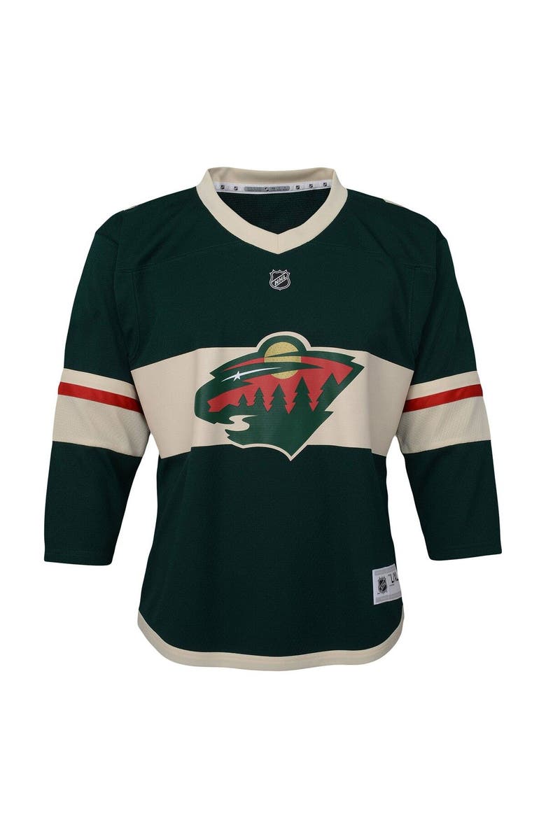 Outerstuff Toddler Marc-Andre Fleury Green Minnesota Wild Home Replica Player Jersey, Alternate, color,