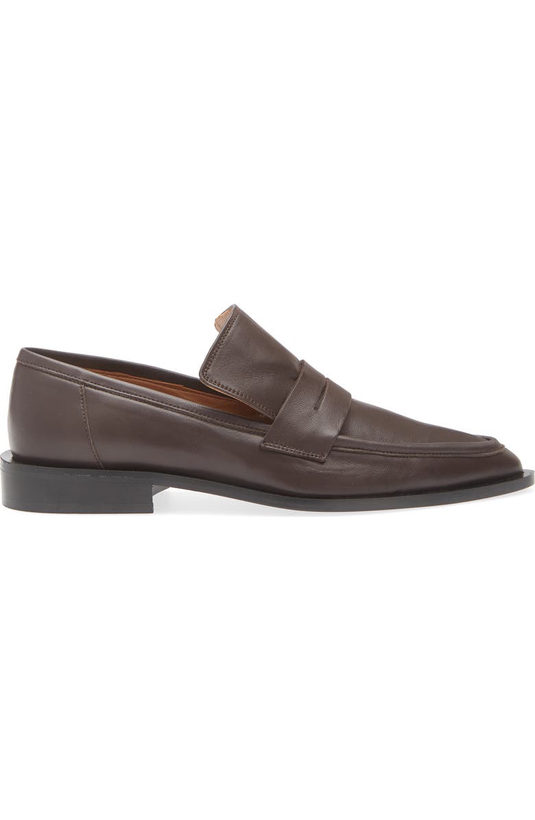 ATP ATELIER Montazzoli Penny Loafer, Alternate, color, Walnut