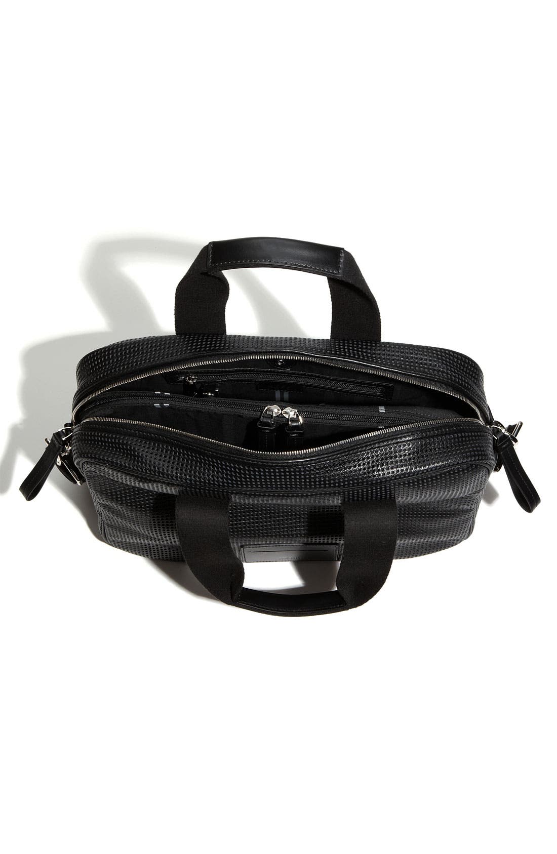 BOSS Hugo Boss 'Polka' Leather Briefcase, Alternate, color, 