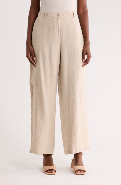 Wide Leg Cargo Pants