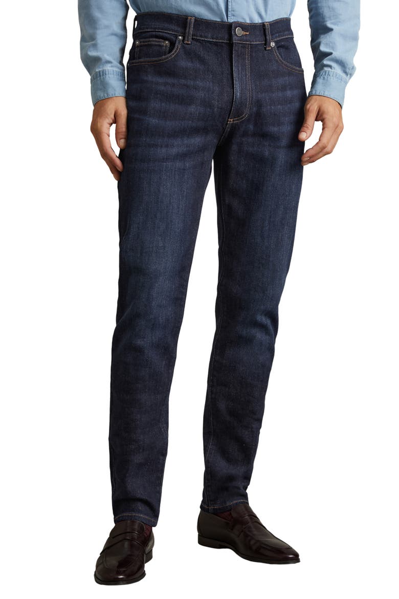 Picton Slim Fit Jeans, Main, color, INDIGO BLUE WASH