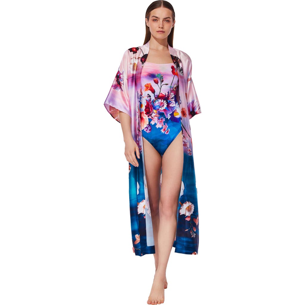 Gottex Under The Sea Robe Cover-up In Multi