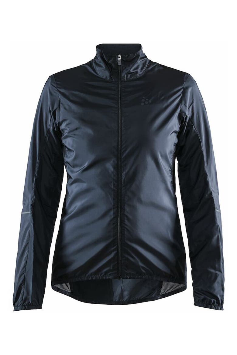 Essence Light Wind Packable Jacket, Alternate, color, BLACK