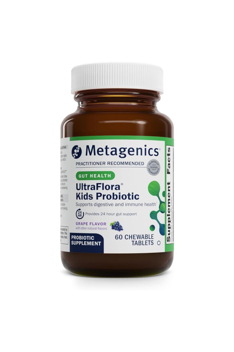 UltraFlora Kids Probiotic Digestive Health Supplement 60 Tablets, Main, color, None