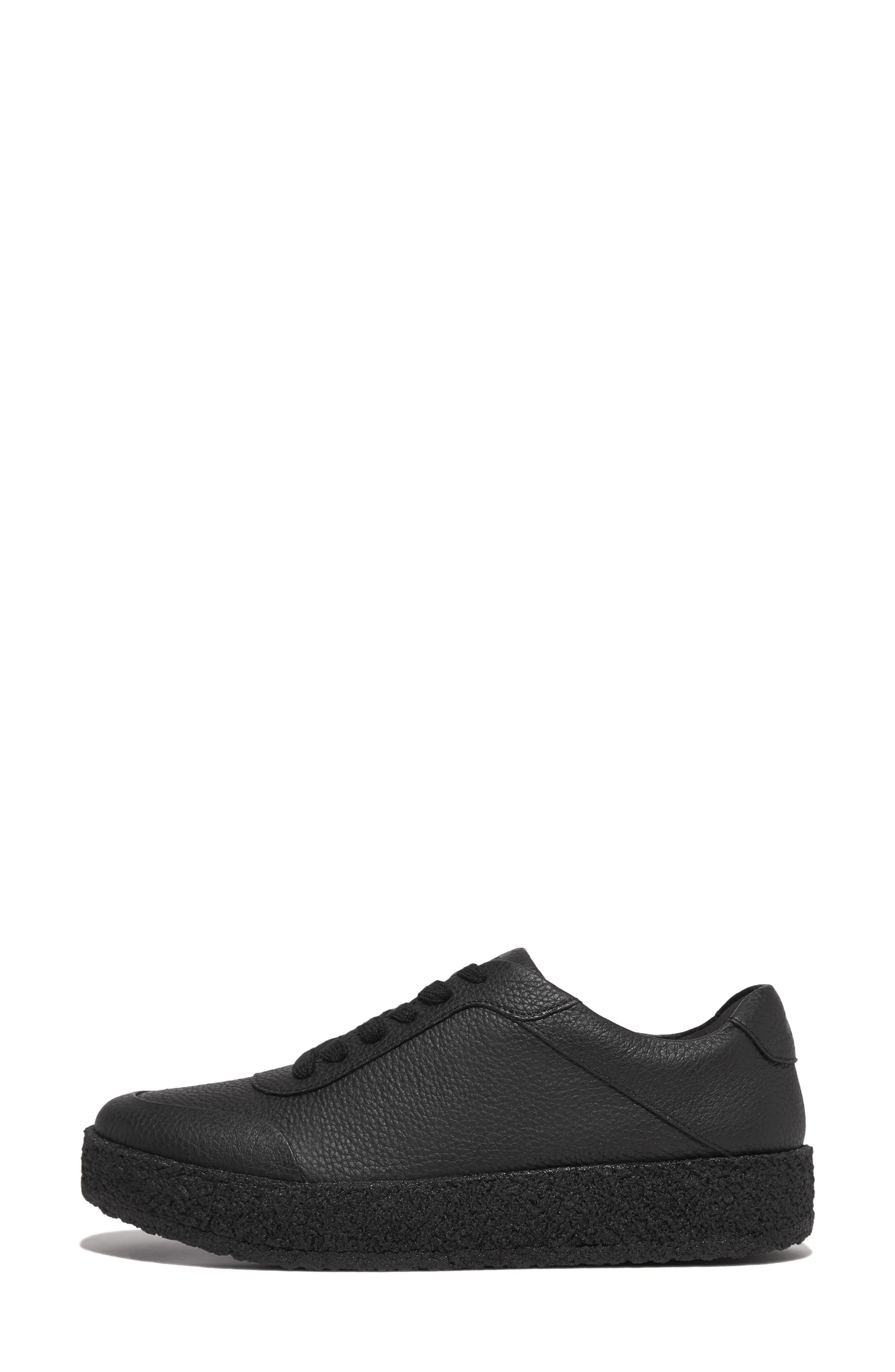 FitFlop Rally Sneaker, Alternate, color, All Black