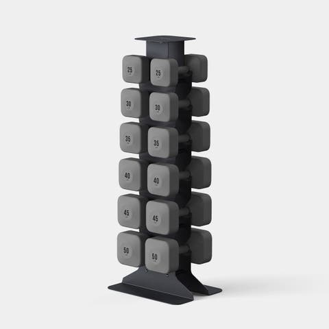 ProGrip Dumbbells Upper Set  with Dark Rack