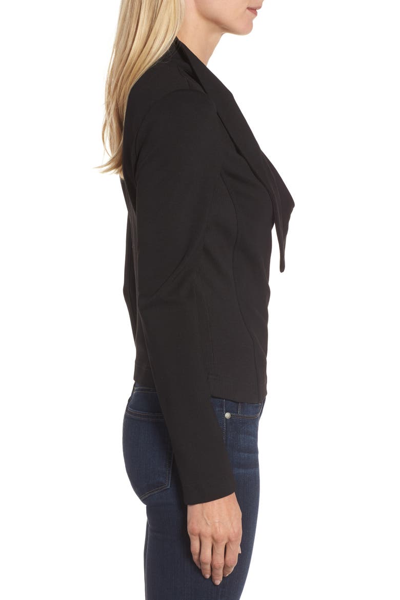 Two by Vince Camuto Ponte Moto Jacket, Alternate, color, RICH BLACK