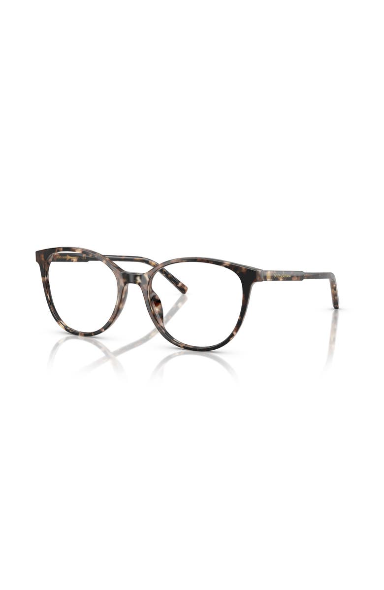 Dolce&Gabbana 54mm Butterfly optical glasses, Main, color, Brown