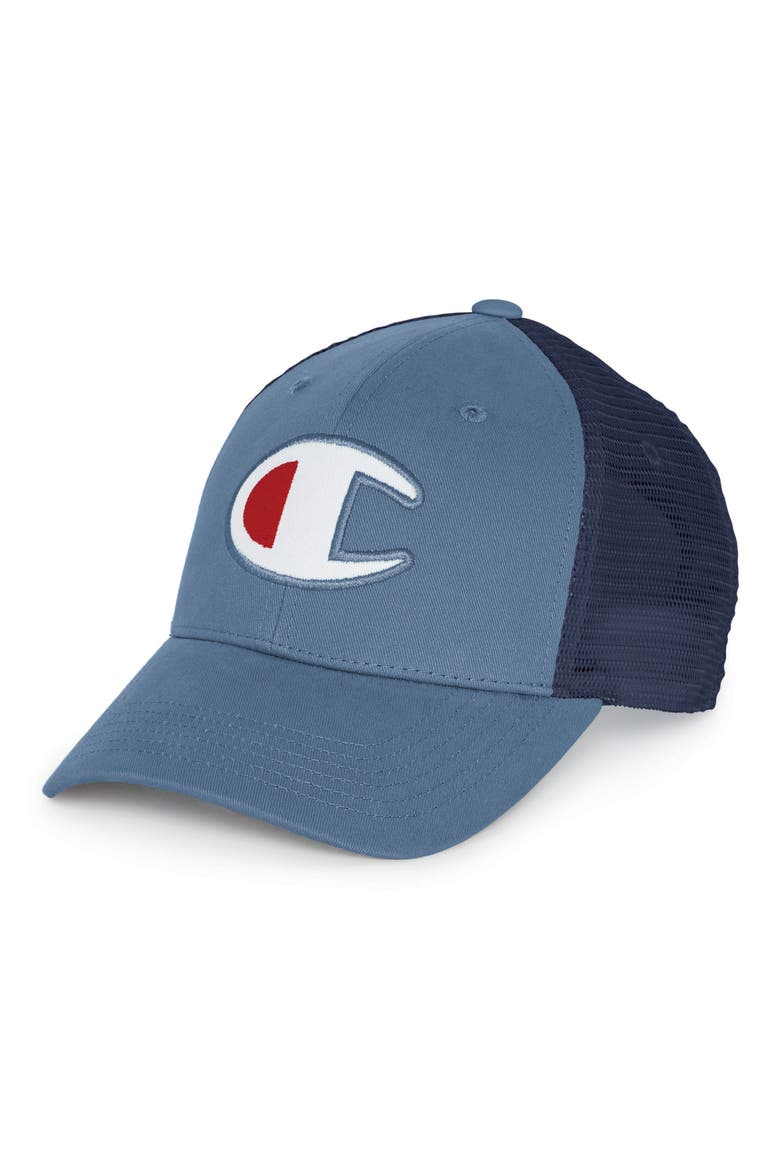 Mesh Back Dad Cap, Main, color, BLUE MYLAR/ IMPERIAL INDIGO