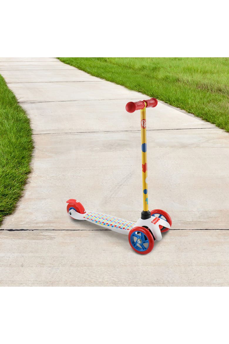 3-Wheel Tilt and Turn Scooter, Alternate, color, Yellow