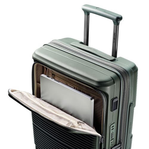 Samsonite Paralux Hardside Expandable Large Spinner Suitcase In Green