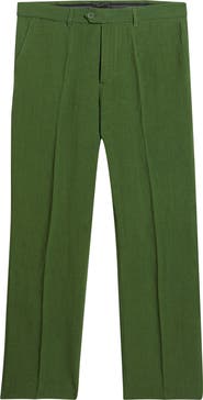 Percival Flat Front Linen Chinos