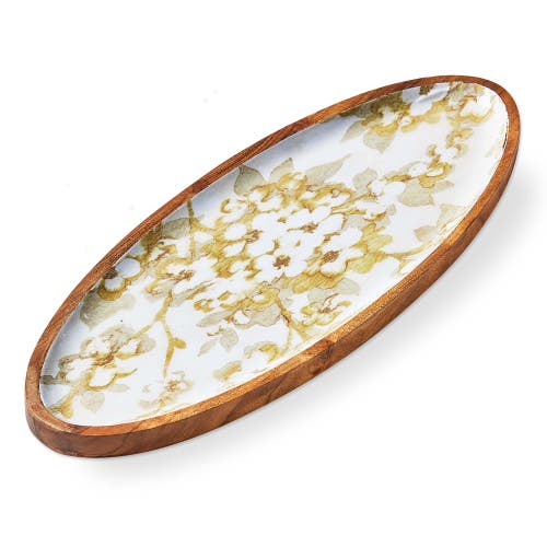 Tag Magnolia Large Oval Serving Platter Perfect For Entertaining In Multi
