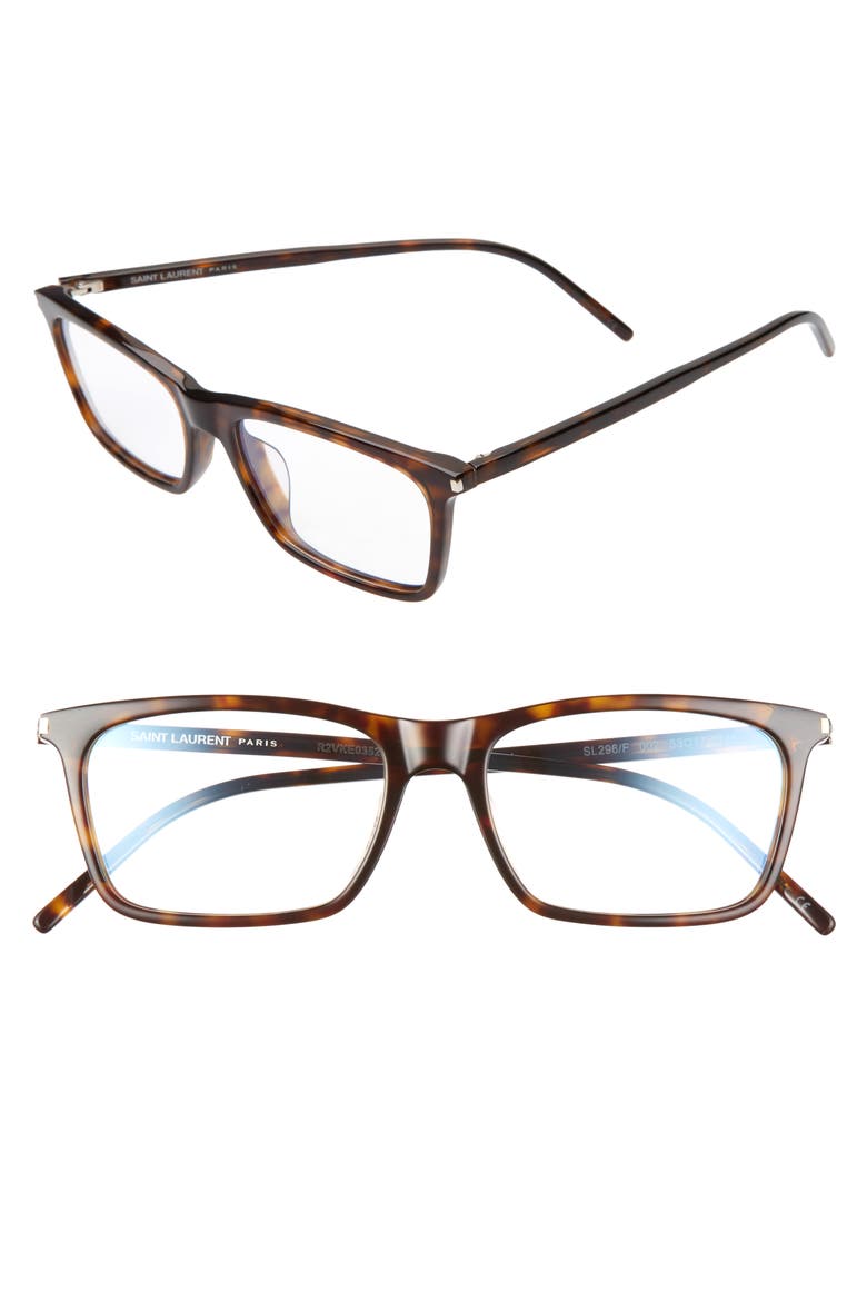53mm Optical Glasses, Main, color, HAVANA