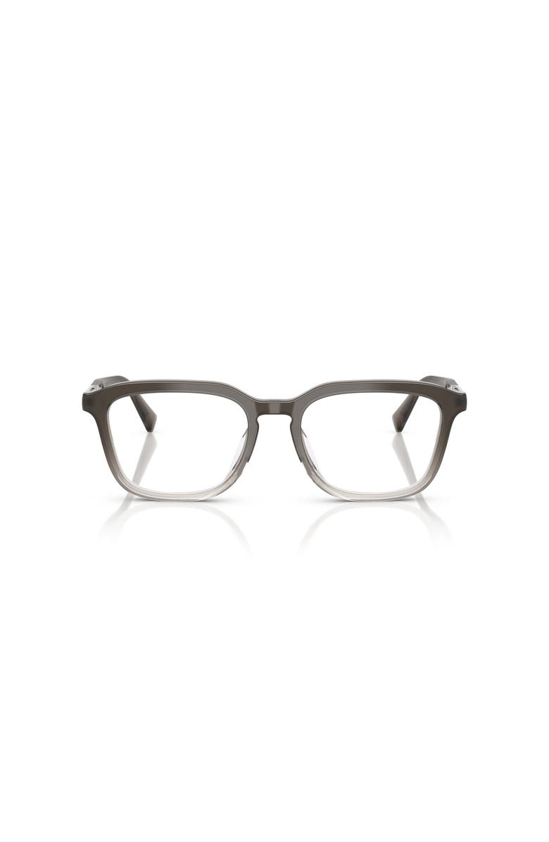 Brunello Cucinelli 53mm Rectangle optical glasses, Alternate, color, Grey