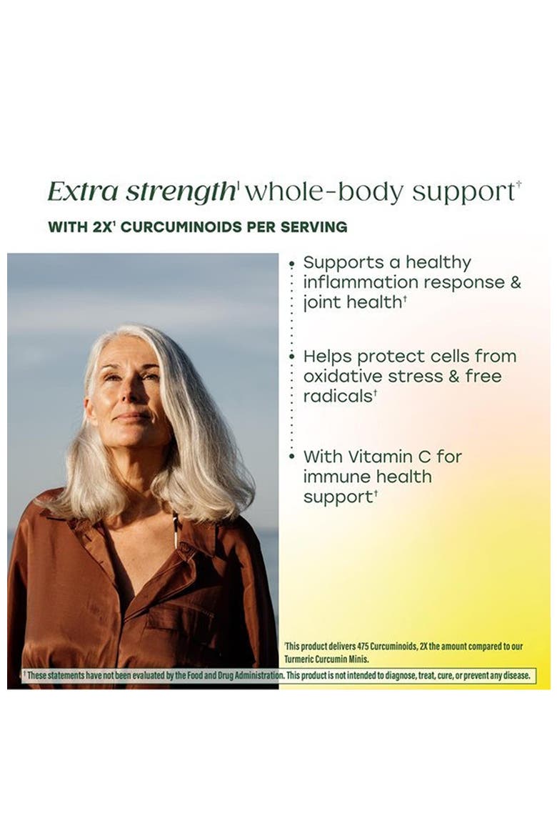 Whole Body Turmeric Curcumin Supplement with Black Pepper & Vitamin C, Vegan, 120 Tablets, Alternate, color, None